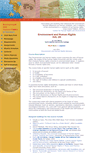 Mobile Screenshot of environmentandhumanrightscourse.info
